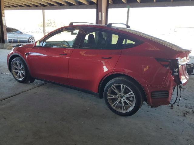 7SAYGDEE0PA171093 - 2023 TESLA MODEL Y Czerwony zdjęcie 2