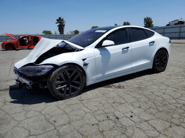 5YJSA1E53NF464652 - 2022 TESLA MODEL S Ağ foto 1