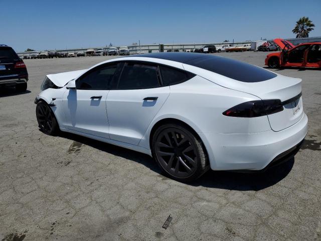 5YJSA1E53NF464652 - 2022 TESLA MODEL S Ağ foto 2