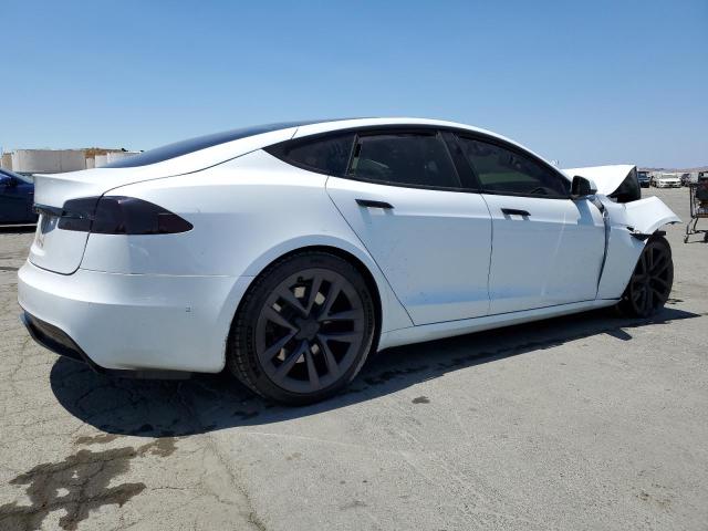 5YJSA1E53NF464652 - 2022 TESLA MODEL S Ağ foto 3