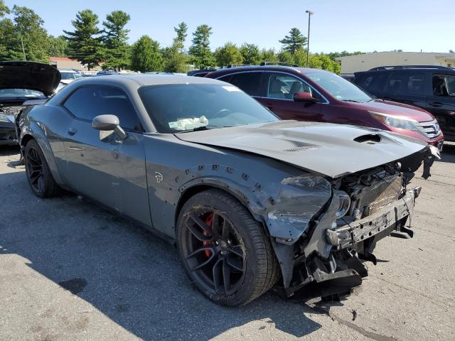 2C3CDZC95JH255034 - 2018 DODGE CHALLENGER SRT HELLCAT GRAY photo 4