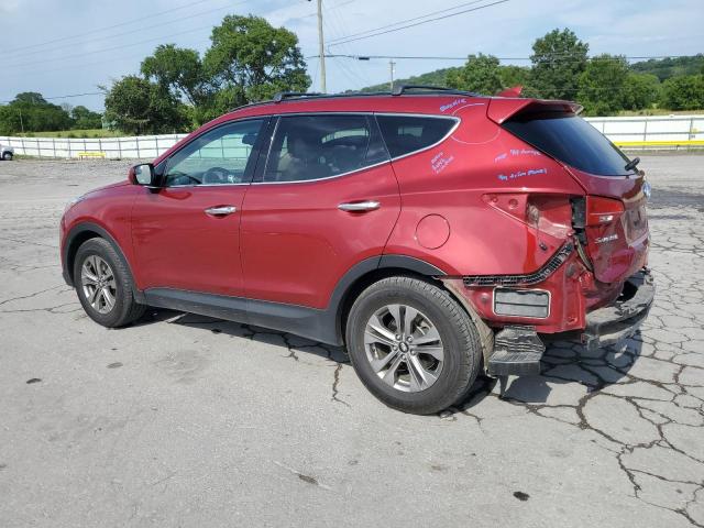5XYZU3LB6GG375812 - 2016 HYUNDAI SANTA FE S წითელი ფოტო 2