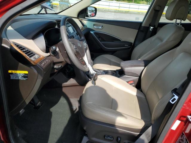 5XYZU3LB6GG375812 - 2016 HYUNDAI SANTA FE S წითელი ფოტო 7