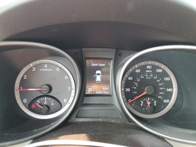 5XYZU3LB6GG375812 - 2016 HYUNDAI SANTA FE S წითელი ფოტო 9