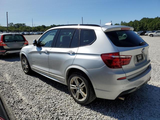 5UXWX7C52E0E80606 - 2014 BMW X3 XDRIVE35I SILVER photo 2