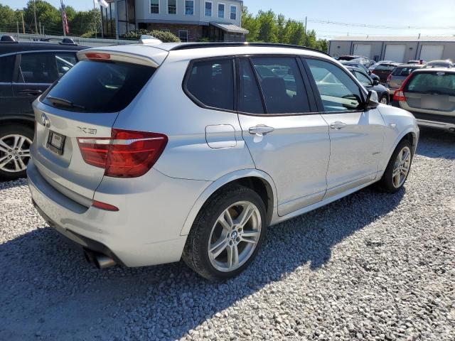 5UXWX7C52E0E80606 - 2014 BMW X3 XDRIVE35I SILVER photo 3