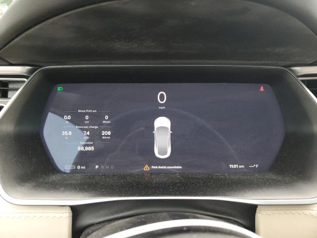 5YJSA1E25HF228661 - 2017 TESLA MODEL S თეთრი ფოტო 9