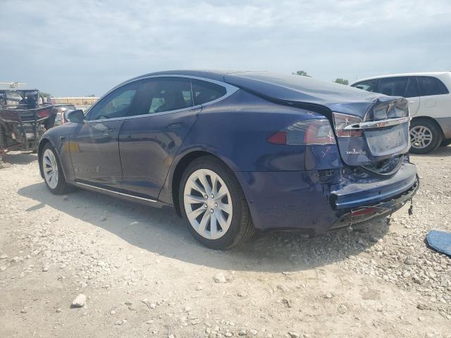 5YJSA1E28JF274135 - 2018 TESLA MODEL S 蓝色 照片 2