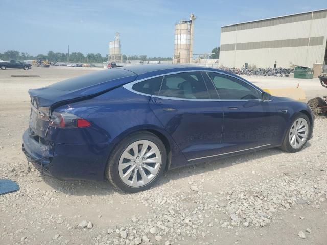 5YJSA1E28JF274135 - 2018 TESLA MODEL S BLUE photo 3