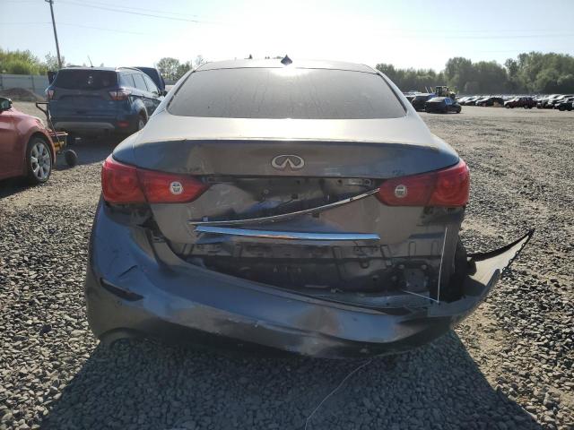 JN1BV7AP9FM348575 - 2015 INFINITI Q50 BASE Gris photo 6