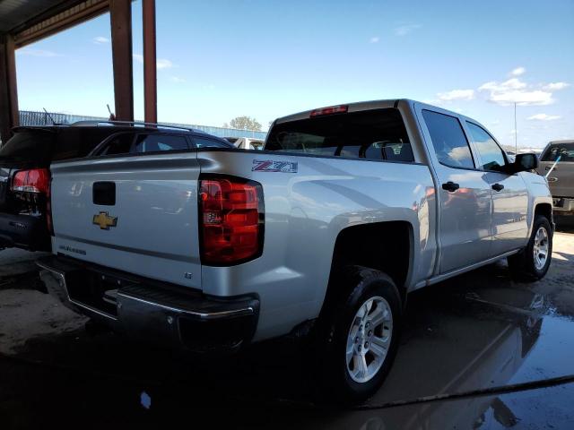 3GCUKREC7EG382971 - 2014 CHEVROLET SILVERADO K1500 LT SILVER photo 4