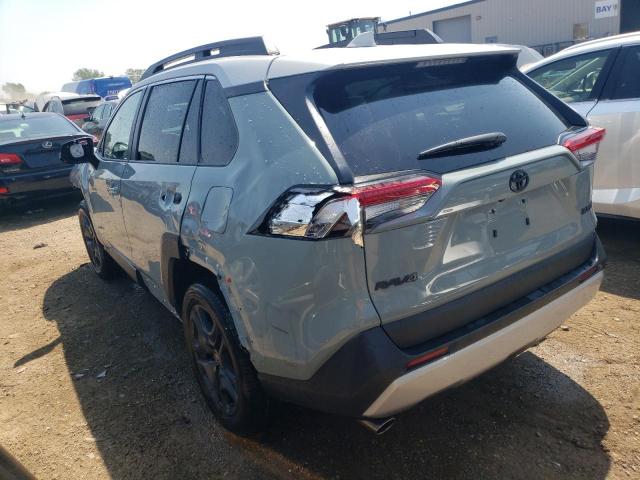 2T3J1RFV2PW355900 - 2023 TOYOTA RAV4 ADVENTURE GRAY photo 2