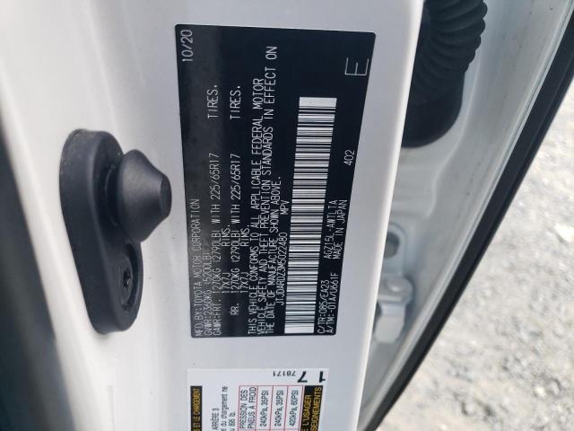 JTJDARDZ3M5022480 - 2021 LEXUS NX 300 BASE Ağ foto 13