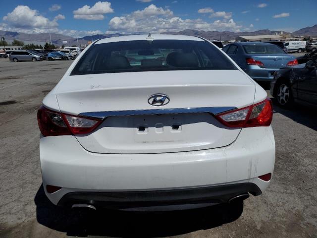 5NPEC4ABXEH822304 - 2014 HYUNDAI SONATA SE WHITE photo 6