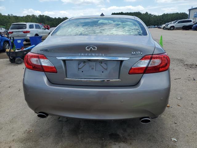 JN1BY1AR7DM604442 - 2013 INFINITI M37 X GRAY photo 6