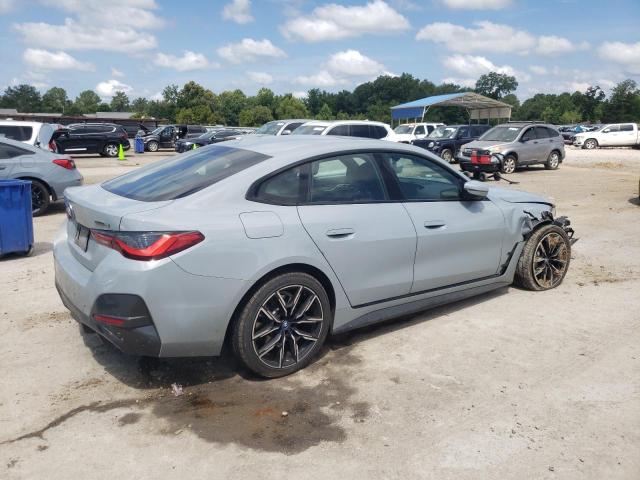 WBY73AW02NFN19184 - 2022 BMW I4 EDRIVE 40 GRAY photo 3