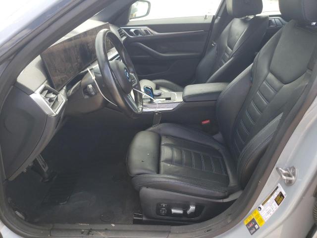 WBY73AW02NFN19184 - 2022 BMW I4 EDRIVE 40 GRAY photo 7