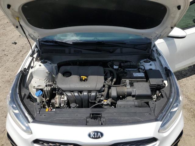 3KPF24ADXKE020201 - 2019 KIA FORTE FE WHITE photo 11