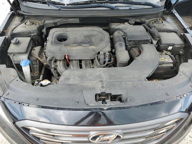 5NPE34AFXHH541241 - 2017 HYUNDAI SONATA SPORT შავი ფოტო 11