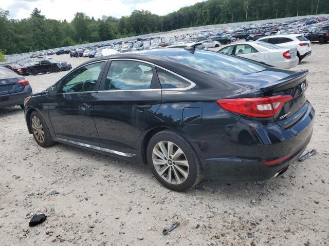 5NPE34AFXHH541241 - 2017 HYUNDAI SONATA SPORT შავი ფოტო 2