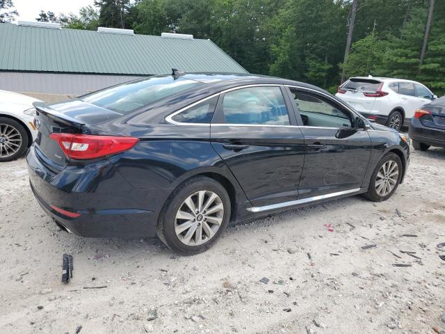 5NPE34AFXHH541241 - 2017 HYUNDAI SONATA SPORT შავი ფოტო 3