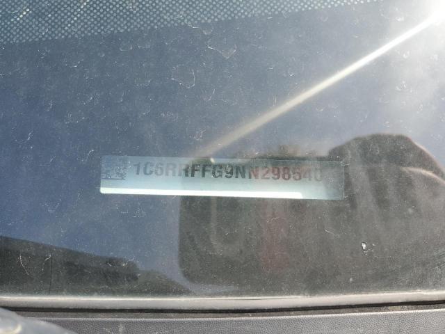 1C6RRFFG9NN298540 - 2022 RAM 1500 BIG HORN/LONE STAR GRAY photo 12