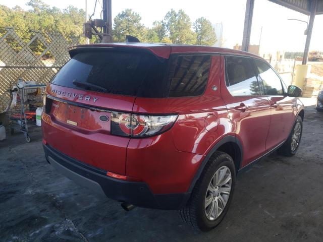 SALCP2BG4HH697127 - 2017 LAND ROVER DISCOVERY RED photo 4