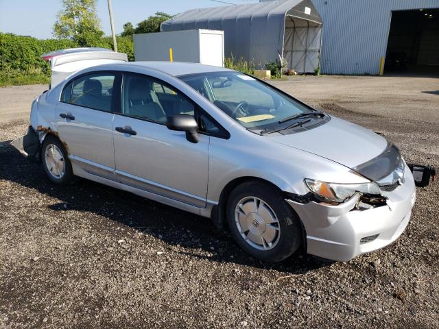 2HGFA16439H102944 - 2009 HONDA CIVIC DX-G SILVER photo 4