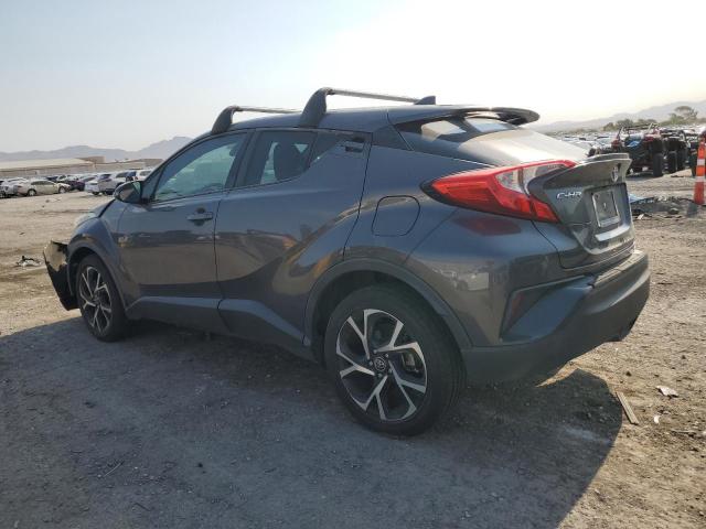 NMTKHMBX5JR025511 - 2018 TOYOTA C-HR XLE Szary zdjęcie 2