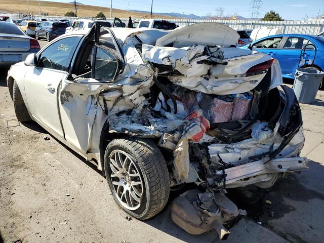 2G4GT5GX5F9142036 - 2015 BUICK REGAL GS თეთრი ფოტო 3