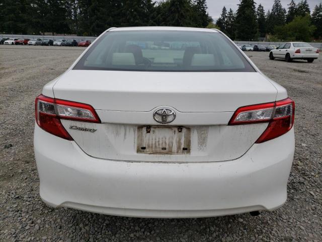 4T1BF1FK0DU676352 - 2013 TOYOTA CAMRY L WHITE photo 6