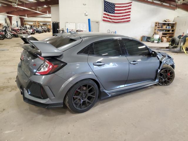 SHHFK8G71KU204914 - 2019 HONDA CIVIC TYPE-R TOURING GRAY photo 3