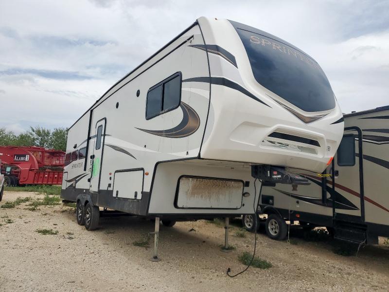 4YDFSTM27N1530854 - 2022 KEYSTONE SPRINTER WHITE photo 1