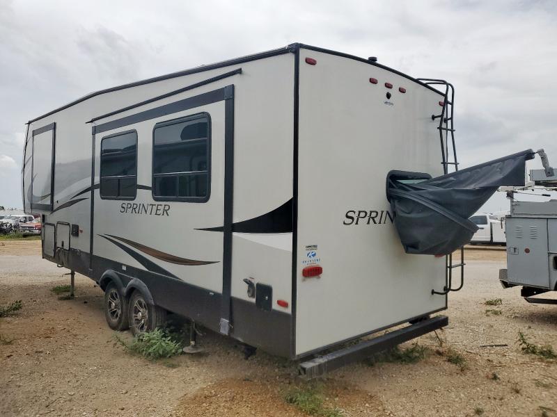 4YDFSTM27N1530854 - 2022 KEYSTONE SPRINTER WHITE photo 3