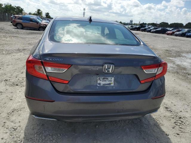 1HGCV1F18MA090715 - 2021 HONDA ACCORD LX GRAY photo 6