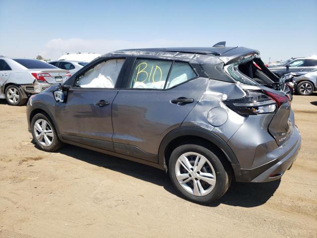 3N1CP5BV9PL548366 - 2023 NISSAN KICKS S GRAY photo 2