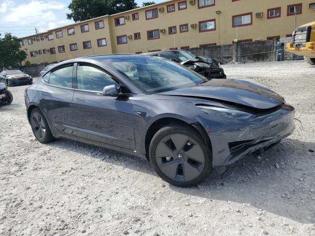 5YJ3E1EA3PF679862 - 2023 TESLA MODEL 3 ნაცრისფერი ფოტო 4