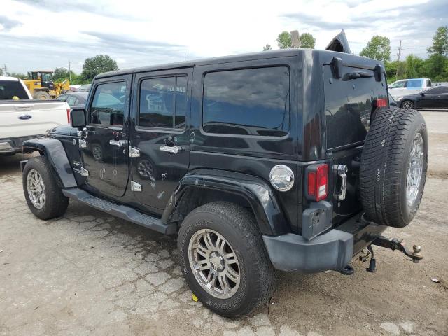 1C4BJWEG1HL577130 - 2017 JEEP WRANGLER U SAHARA BLACK photo 2