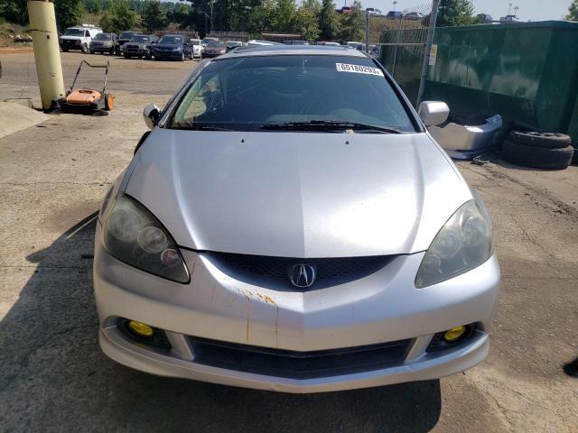 JH4DC54806S010643 - 2006 ACURA RSX SILVER photo 5