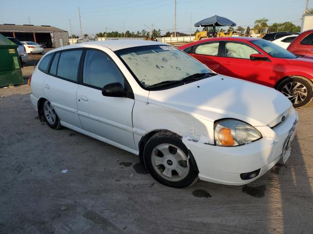 KNADC165136152529 - 2003 KIA RIO CINCO WHITE photo 4