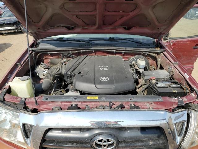 5TEJU62N45Z030081 - 2005 TOYOTA TACOMA DOUBLE CAB PRERUNNER RED photo 11