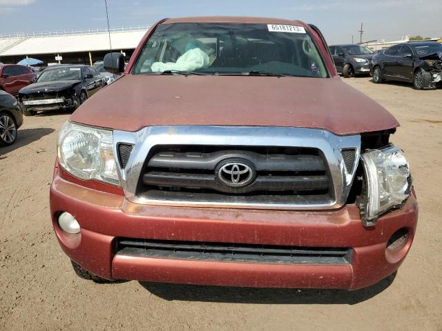 5TEJU62N45Z030081 - 2005 TOYOTA TACOMA DOUBLE CAB PRERUNNER RED photo 5