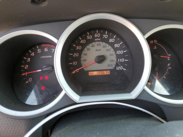 5TEJU62N45Z030081 - 2005 TOYOTA TACOMA DOUBLE CAB PRERUNNER RED photo 9