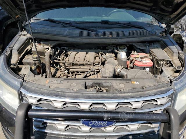 1FM5K8AR7GGB43908 - 2016 FORD EXPLORER POLICE INTERCEPTOR 黑色 照片 12