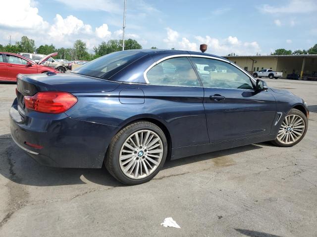 WBA3T1C56FP820789 - 2015 BMW 428 XI SULEV BLUE photo 3