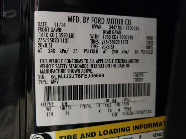 5LMJJ2JT6FEJ05569 - 2015 LINCOLN NAVIGATOR 黑色 照片 13