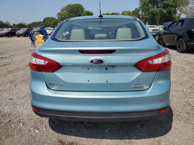 1FAHP3H24CL400383 - 2012 FORD FOCUS SEL BLUE photo 6