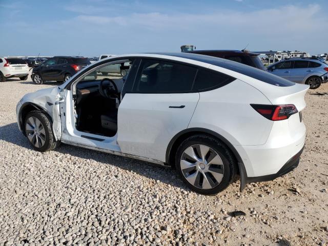 5YJYGDED1MF109608 - 2021 TESLA MODEL Y WHITE photo 2