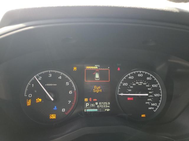 JF2SKAAC1KH579071 - 2019 SUBARU FORESTER SILVER photo 9