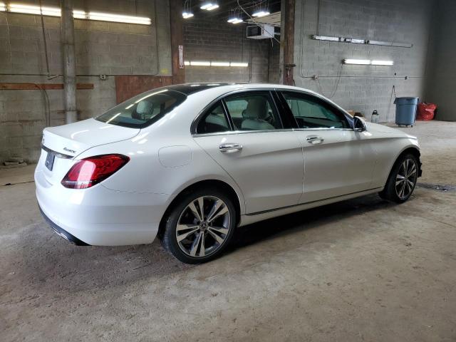 55SWF8EBXKU288744 - 2019 MERCEDES-BENZ C 300 4MATIC WHITE photo 3